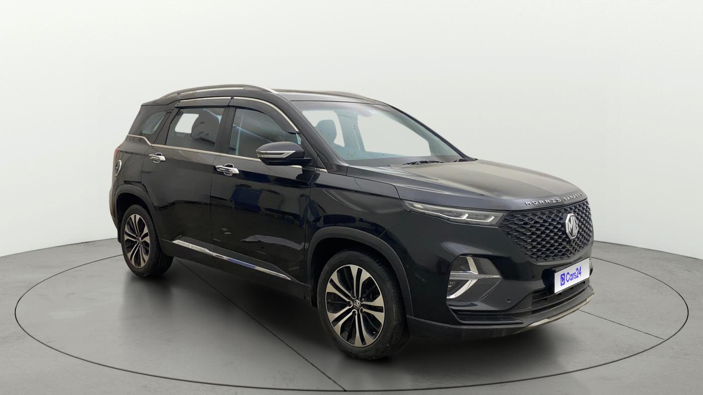 2021 MG HECTOR PLUS SHARP 2.0 DIESEL TURBO MT 6-STR, Diesel, Manual, 1,07,362 km, Right Front Diagonal