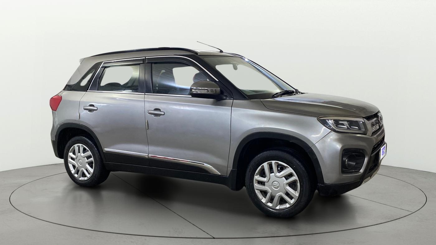2021 Maruti Vitara Brezza VXI, CNG, Manual, 57,443 km, Right Front Diagonal