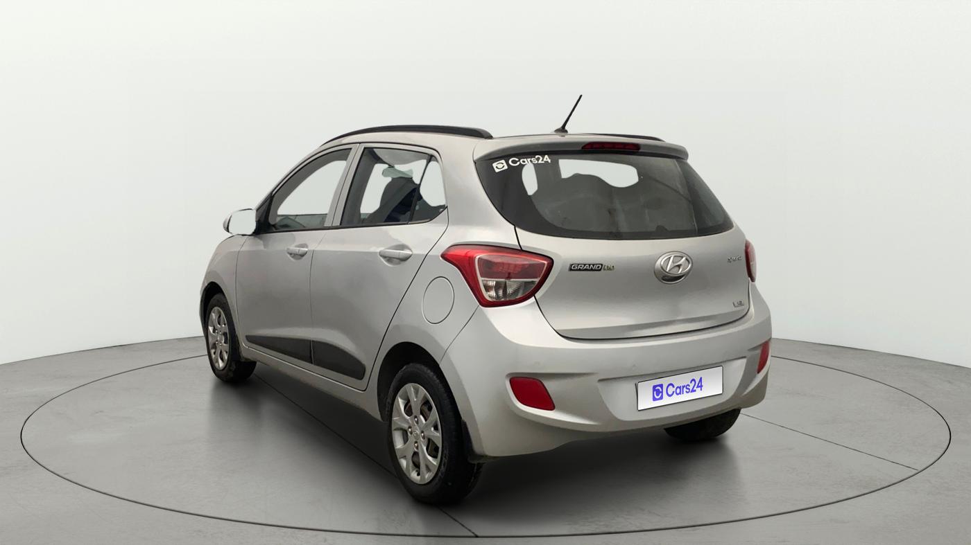 2016 Hyundai Grand i10 SPORTZ 1.2 KAPPA VTVT, Petrol, Manual, 23,734 km, Left Back Diagonal