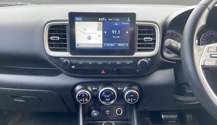 2020 Hyundai VENUE SX PLUS 1.0 TURBO DCT, Petrol, Automatic, 76,992 km, Air Conditioner
