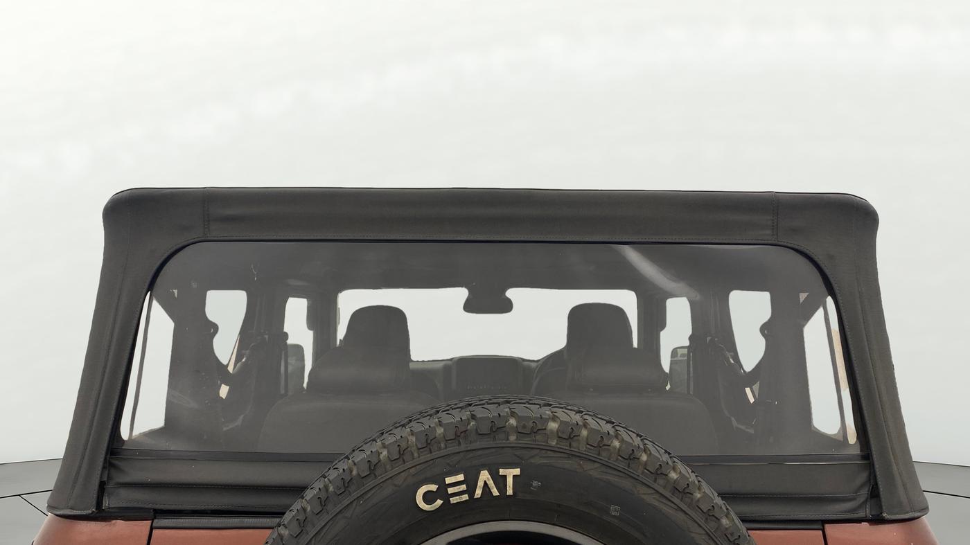 2022 Mahindra Thar LX PETROL HT 4WD AT, Petrol, Automatic, 31,431 km, Rear Windshield