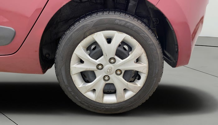 2014 Hyundai Grand i10 SPORTZ 1.2 KAPPA VTVT, Petrol, Manual, 23,721 km, Left Rear Wheel