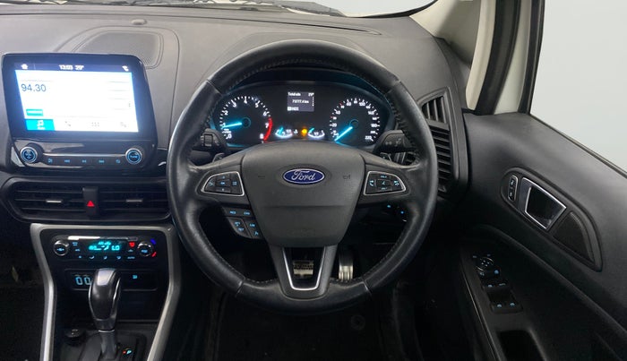 2018 Ford Ecosport TITANIUM + 1.5L PETROL AT, Petrol, Automatic, 73,777 km, Steering Wheel Close Up
