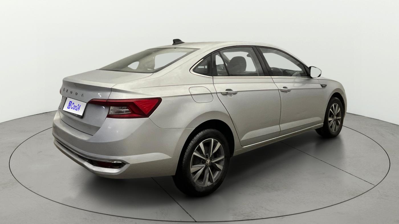 2022 Skoda SLAVIA STYLE 1.0L TSI MT, Petrol, Manual, 68,299 km, Right Back Diagonal