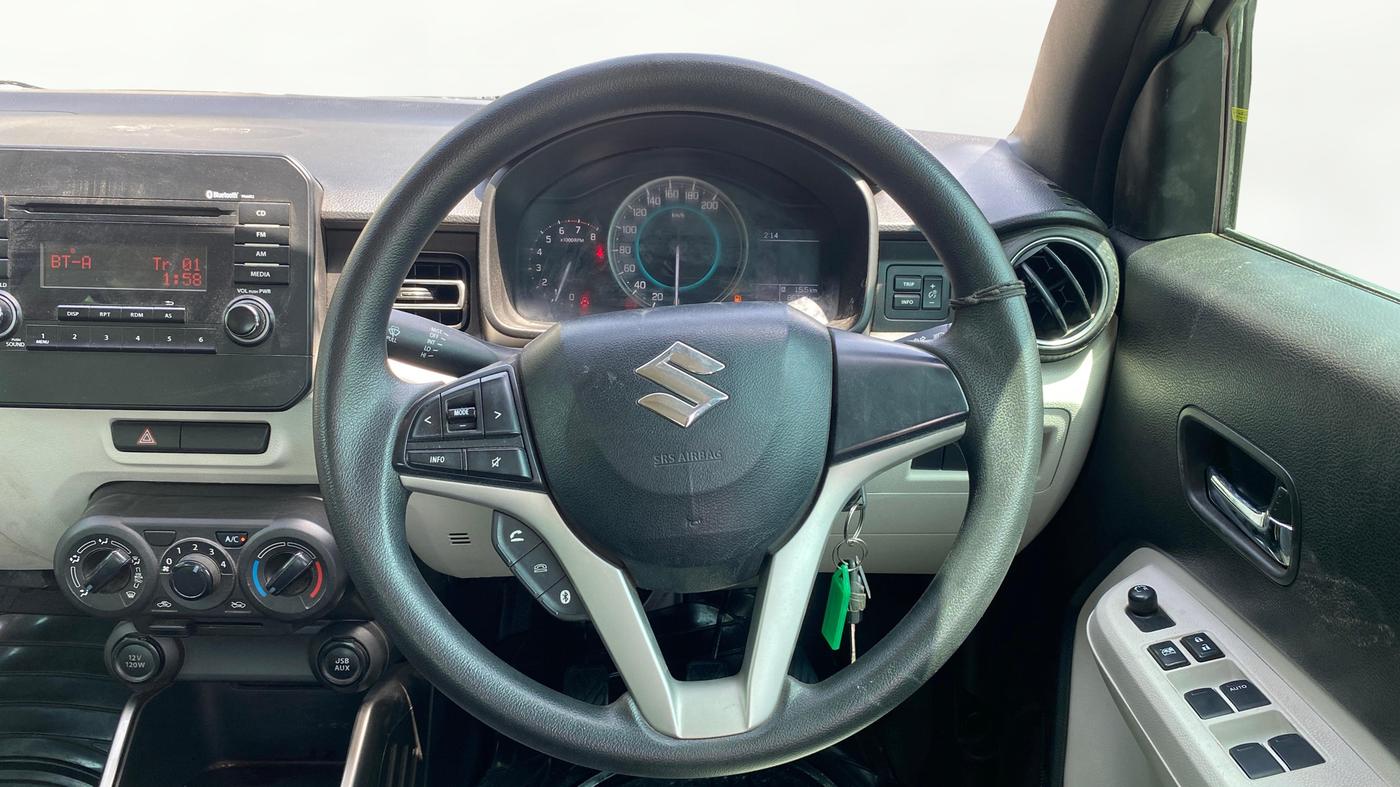 2018 Maruti IGNIS DELTA 1.2, Petrol, Manual, 86,795 km, Steering Wheel Close Up