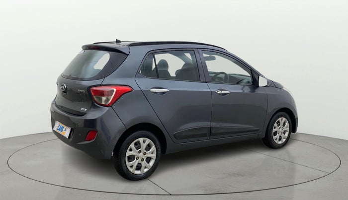 2014 Hyundai Grand i10 SPORTZ 1.2 KAPPA VTVT, Petrol, Manual, 79,194 km, Right Back Diagonal