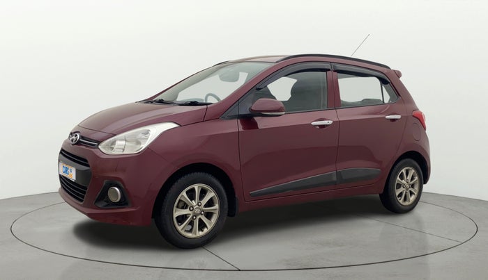 2015 Hyundai Grand i10 ASTA (O) 1.2 KAPPA VTVT, Petrol, Manual, 84,808 km, Left Front Diagonal