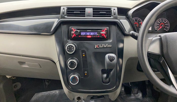 2016 Mahindra Kuv100 K4 PLUS 6 STR, Petrol, Manual, 70,946 km, Air Conditioner