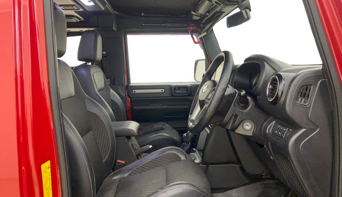 2021 Mahindra Thar LX D 4WD AT CONVERTIBLE, Diesel, Automatic, 93,835 km, Right Side Front Door Cabin