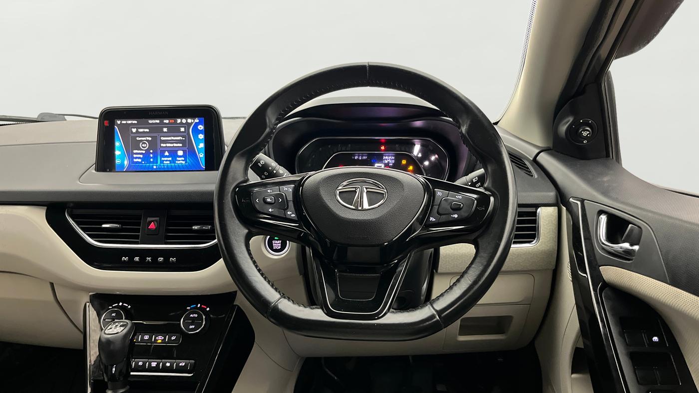 2022 Tata NEXON XZ PLUS (HS) PETROL, Petrol, Manual, 42,992 km, Steering Wheel Close Up