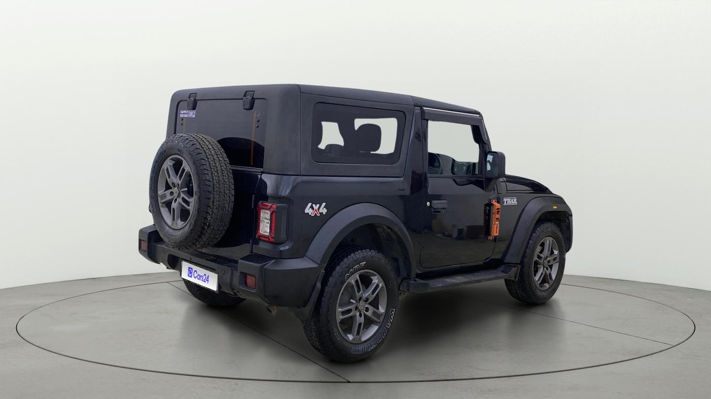 2023 Mahindra Thar LX D AT 4WD HT, Diesel, Automatic, 34,028 km, Right Back Diagonal