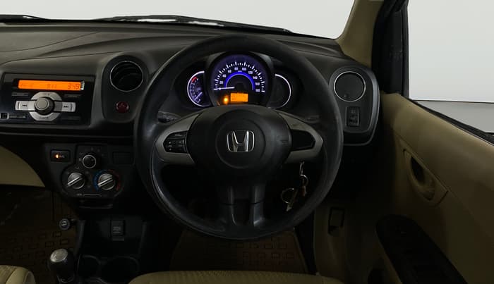 2015 Honda Amaze 1.2L I-VTEC S, Petrol, Manual, 67,798 km, Steering Wheel Close Up
