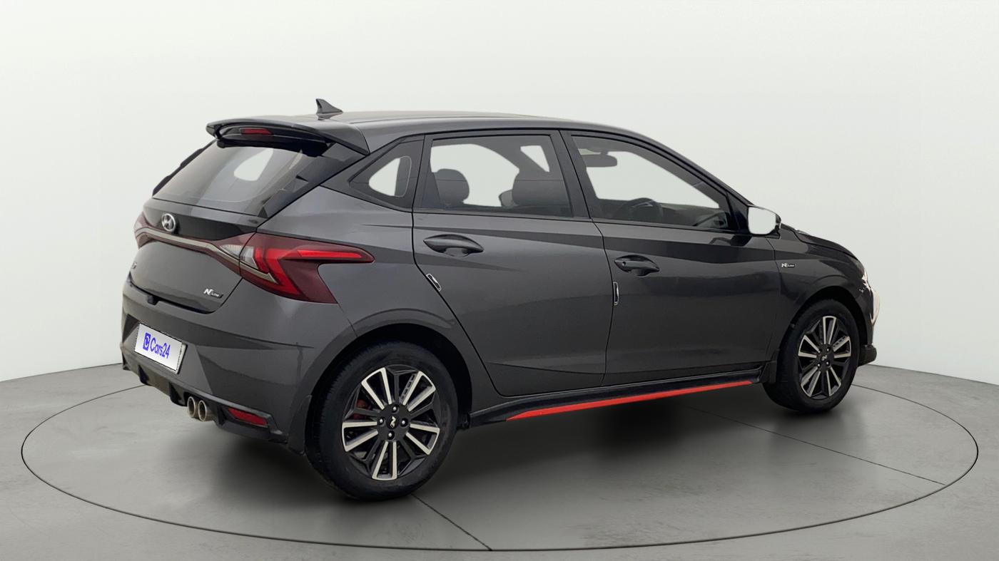 2023 Hyundai NEW I20 N LINE N6 1.0 TURBO GDI IMT, Petrol, Manual, 36,460 km, Right Back Diagonal