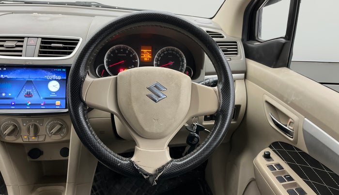 2015 Maruti Ertiga VXI, Petrol, Manual, 75,744 km, Steering Wheel Close Up