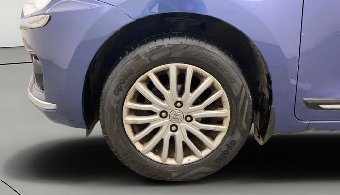 2017 Maruti Dzire ZXI AMT, Petrol, Automatic, 85,152 km, Left Front Wheel