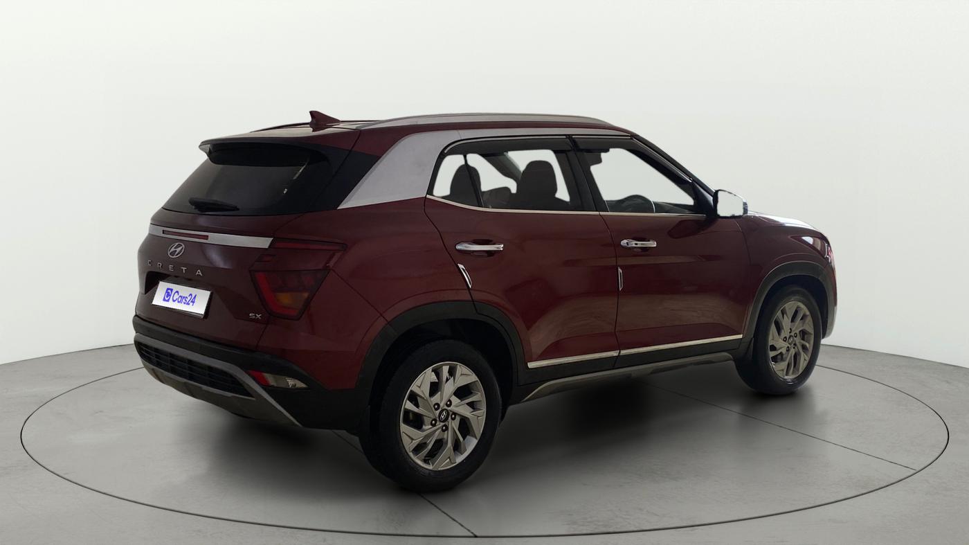 2021 Hyundai Creta SX 1.5 DIESEL, Diesel, Manual, 84,252 km, Right Back Diagonal