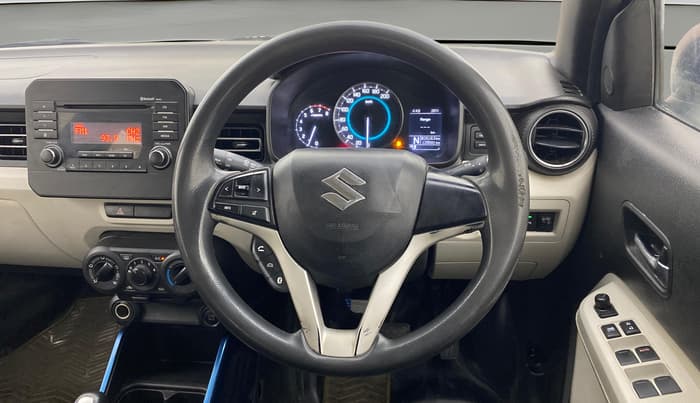 2017 Maruti IGNIS ZETA 1.2 AMT, Petrol, Automatic, 1,28,560 km, Steering Wheel Close Up