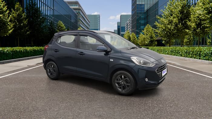 2022 Hyundai GRAND I10 NIOS SPORTZ AMT 1.2 KAPPA VTVT, Petrol, Automatic, 32,062 km, Right Front Diagonal