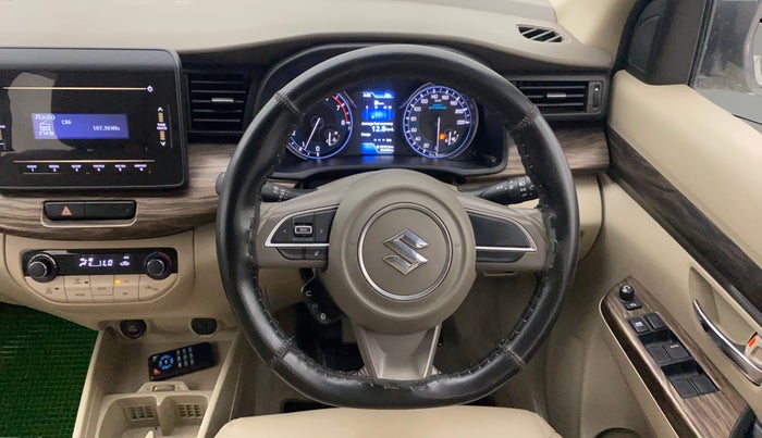 2019 Maruti Ertiga ZXI SHVS, Petrol, Manual, 55,697 km, Steering Wheel Close Up