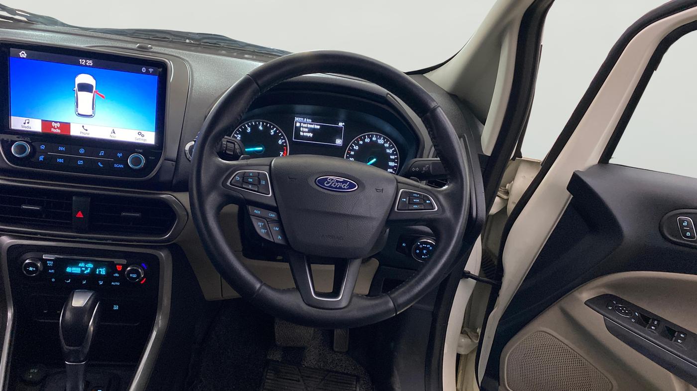 2020 Ford Ecosport TITANIUM + 1.5L PETROL AT, Petrol, Automatic, 34,331 km, Steering Wheel Close Up