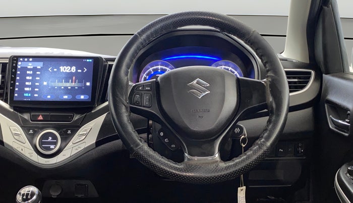 2018 Maruti Baleno DELTA PETROL 1.2, CNG, Manual, 52,542 km, Steering Wheel Close Up