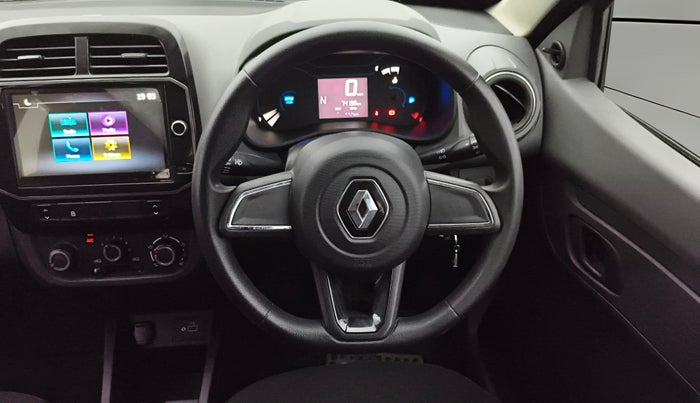2021 Renault Kwid RXT 1.0 AMT (O), Petrol, Automatic, 74,198 km, Steering Wheel Close Up