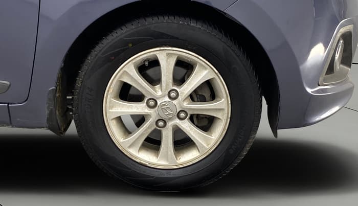 2014 Hyundai Grand i10 ASTA AT 1.2 KAPPA VTVT, Petrol, Automatic, 47,734 km, Right Front Wheel