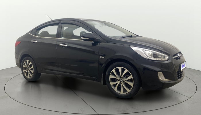 2014 Hyundai Verna FLUIDIC 1.6 CRDI SX OPT, Diesel, Manual, 51,472 km, Right Front Diagonal