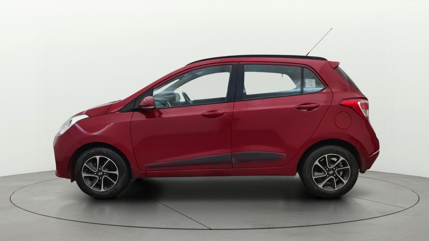 2017 Hyundai Grand i10 SPORTZ (O) AT 1.2 KAPPA VTVT, Petrol, Automatic, 69,502 km, Left Side