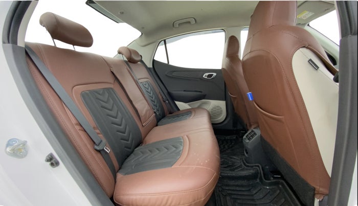 2024 Hyundai AURA SX 1.2 (O), Petrol, Manual, 9,239 km, Right Side Rear Door Cabin