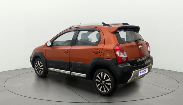 2017 Toyota Etios GD, Diesel, Manual, 86,895 km, Left Back Diagonal