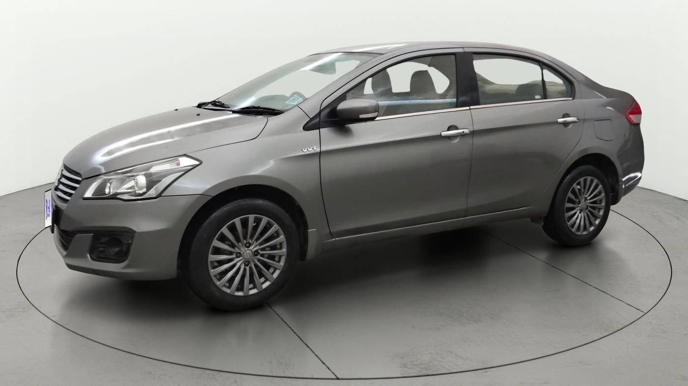 2016 Maruti Ciaz ZXI+, Petrol, Manual, 85,524 km, Left Front Diagonal