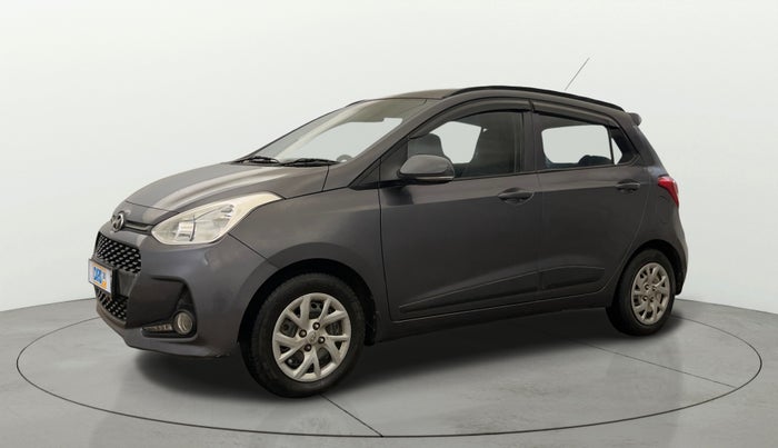 2019 Hyundai Grand i10 SPORTZ 1.2 KAPPA VTVT, Petrol, Manual, 55,656 km, Left Front Diagonal