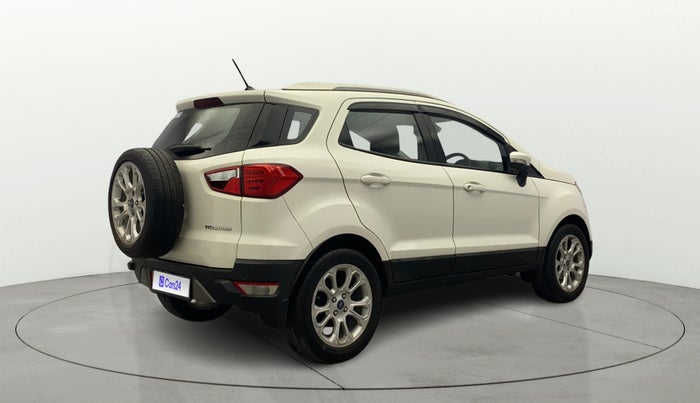 2017 Ford Ecosport TITANIUM + 1.5L PETROL AT, Petrol, Automatic, 1,40,795 km, Right Back Diagonal
