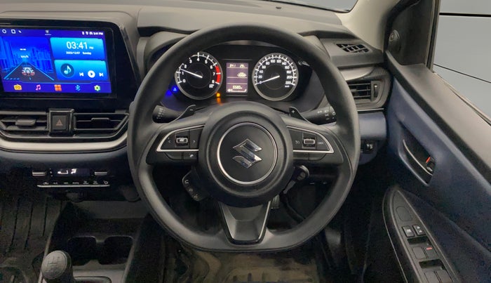 2025 Maruti Baleno SIGMA PETROL 1.2, Petrol, Manual, 5,579 km, Steering Wheel Close Up