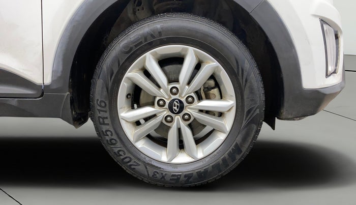 2017 Hyundai Creta SX PLUS 1.6 PETROL, Petrol, Manual, 70,805 km, Right Front Wheel