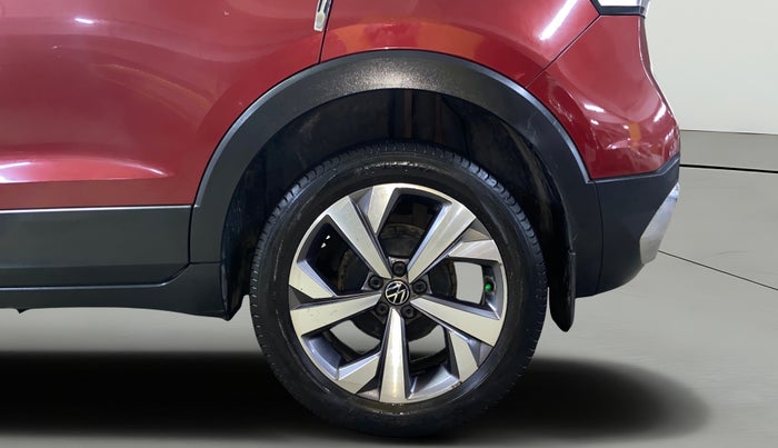 2022 Volkswagen TAIGUN TOPLINE 1.0 TSI MT, Petrol, Manual, 65,699 km, Left Rear Wheel