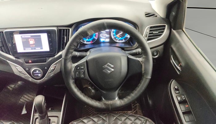 2021 Maruti Baleno ZETA CVT PETROL 1.2, Petrol, Automatic, 59,964 km, Steering Wheel Close Up
