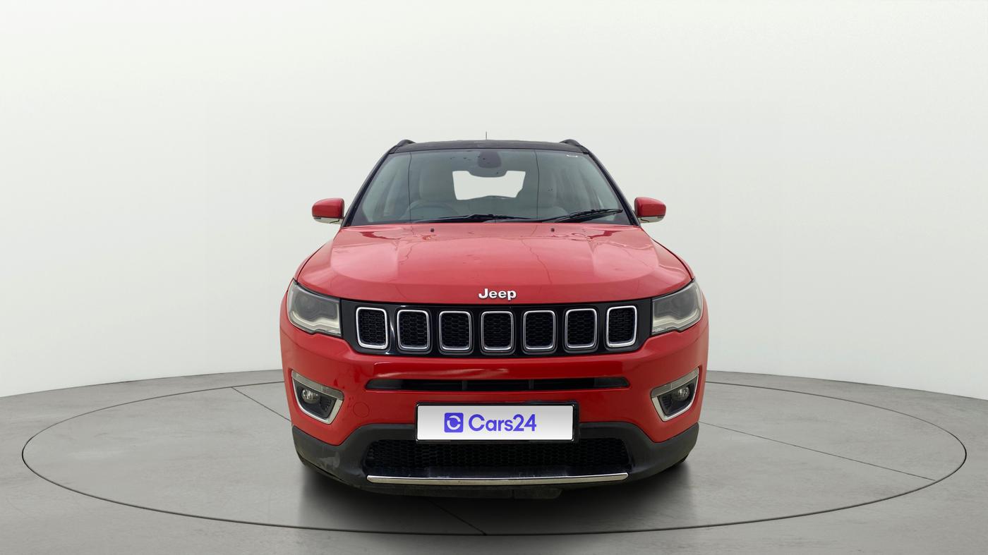 2017 Jeep Compass LIMITED 1.4 PETROL AT, Petrol, Automatic, 1,23,957 km, Front