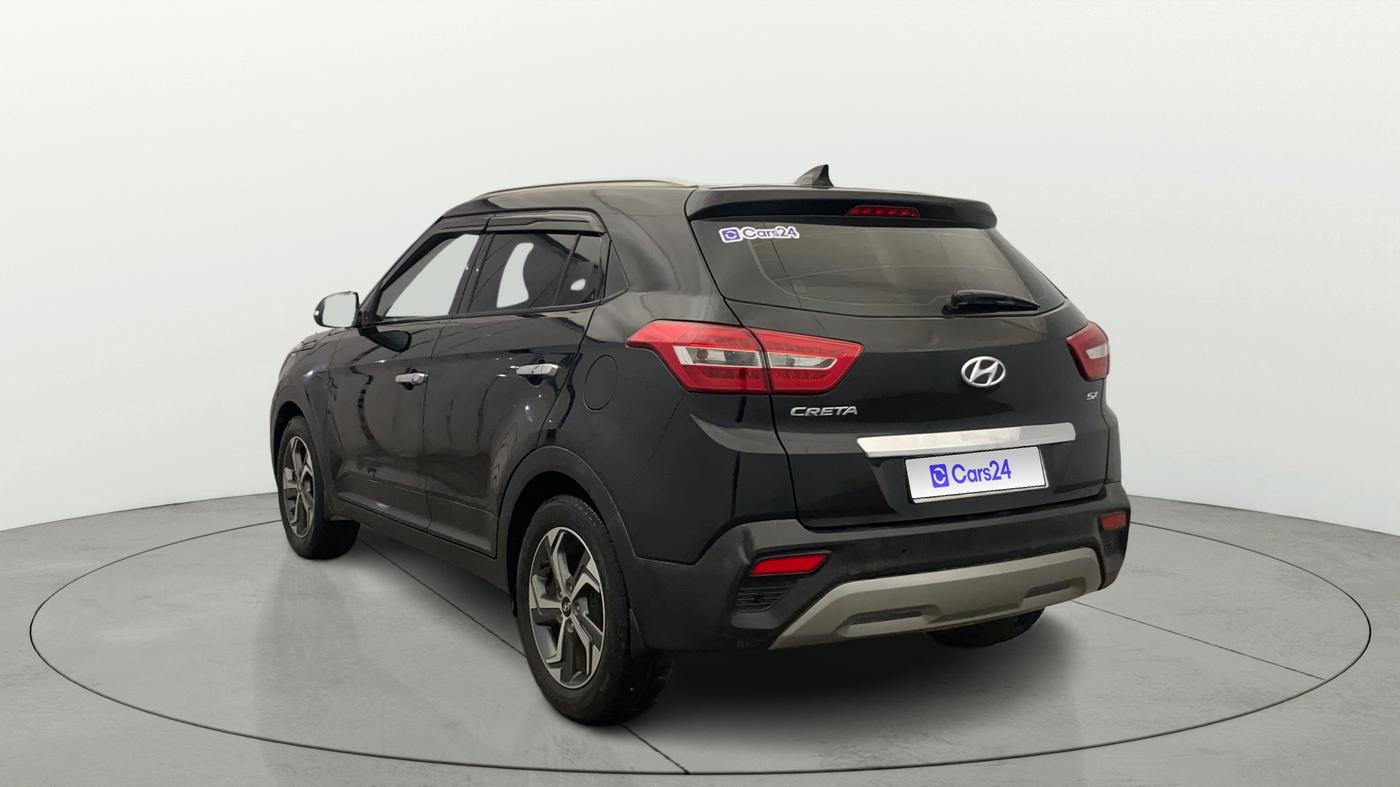2019 Hyundai Creta SX AT 1.6 DIESEL, Diesel, Automatic, 57,730 km, Left Back Diagonal