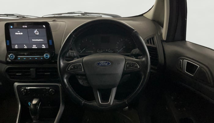 2018 Ford Ecosport TITANIUM + 1.5L PETROL AT, Petrol, Automatic, 82,860 km, Steering Wheel Close Up
