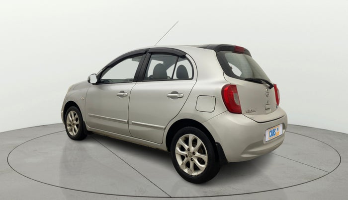 2013 Nissan Micra XV CVT, Petrol, Automatic, 1,07,997 km, Left Back Diagonal