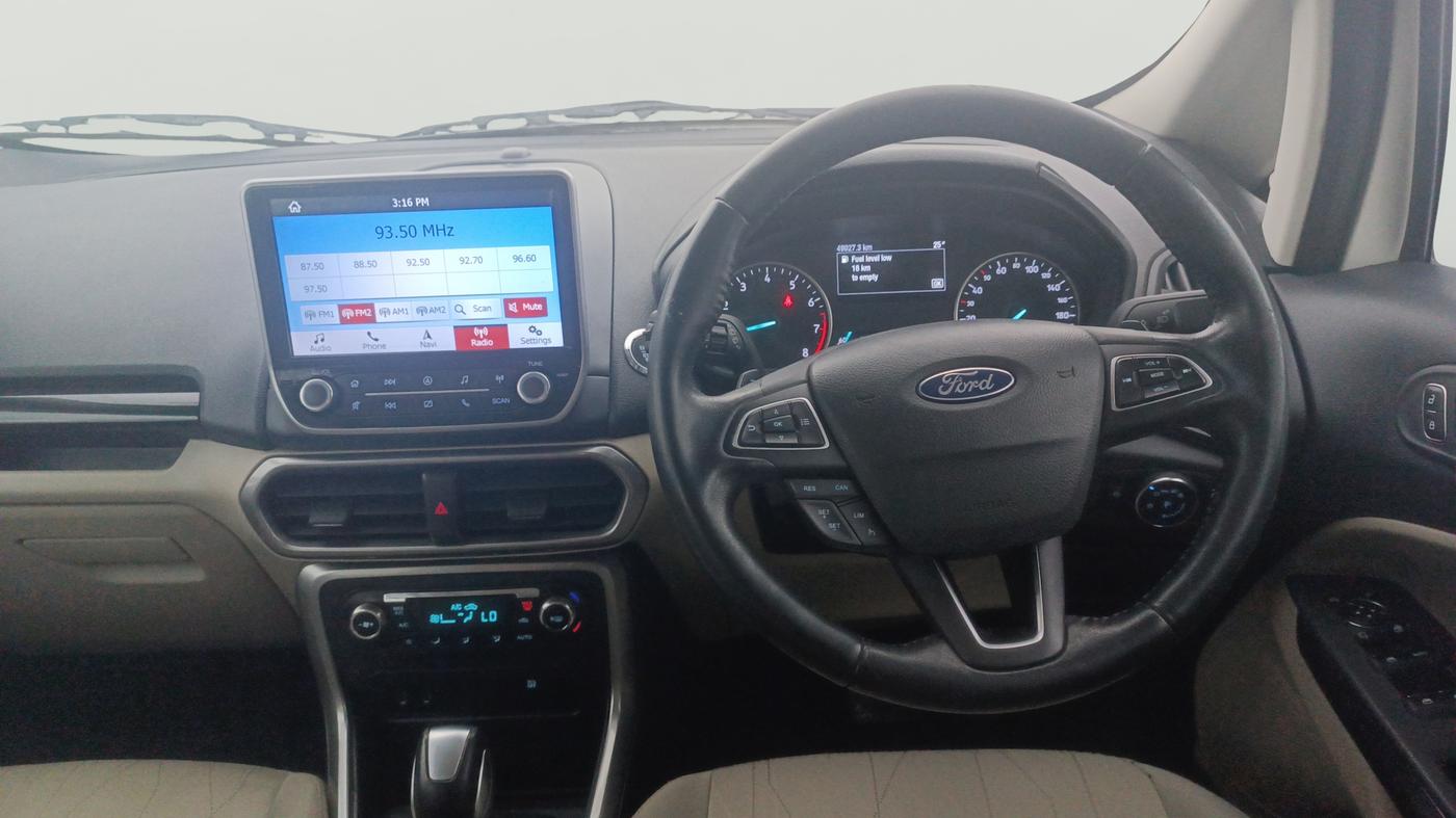2020 Ford Ecosport TITANIUM + 1.5L PETROL AT, Petrol, Automatic, 49,926 km, Steering Wheel Close Up