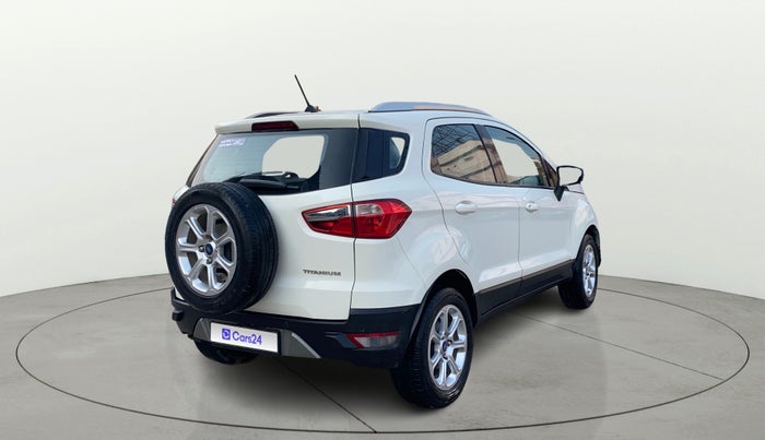 2019 Ford Ecosport TITANIUM + 1.5L PETROL, CNG, Manual, 1,24,698 km, Right Back Diagonal