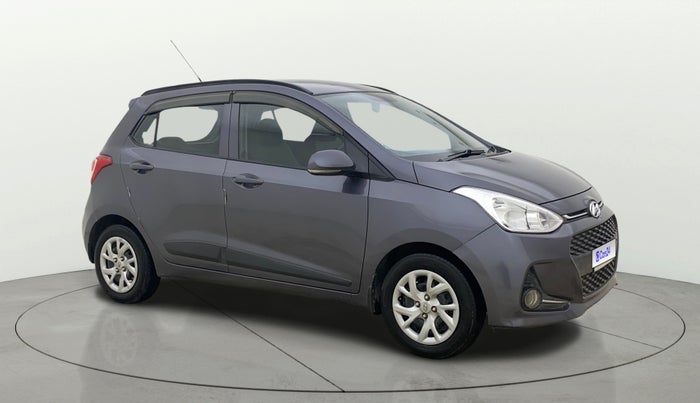 2018 Hyundai Grand i10 SPORTZ 1.2 KAPPA VTVT, Petrol, Manual, 69,319 km, Right Front Diagonal
