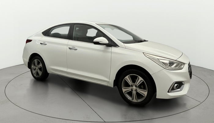 2019 Hyundai Verna 1.6 VTVT SX + AT, Petrol, Automatic, 81,131 km, Right Front Diagonal