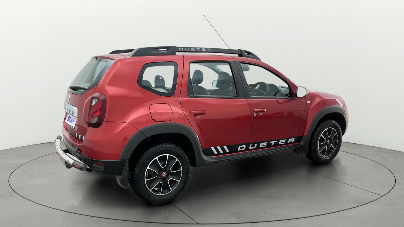 2018 Renault Duster RXS CVT, Petrol, Automatic, 73,108 km, Right Back Diagonal