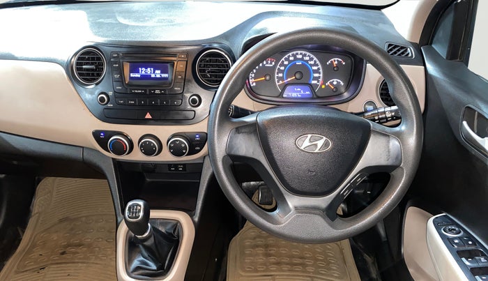 2014 Hyundai Grand i10 SPORTZ 1.2 KAPPA VTVT, Petrol, Manual, 71,054 km, Steering Wheel Close Up