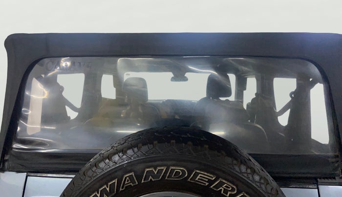 2021 Mahindra Thar LX D 4WD AT CONVERTIBLE, Diesel, Automatic, 63,814 km, Rear Windshield