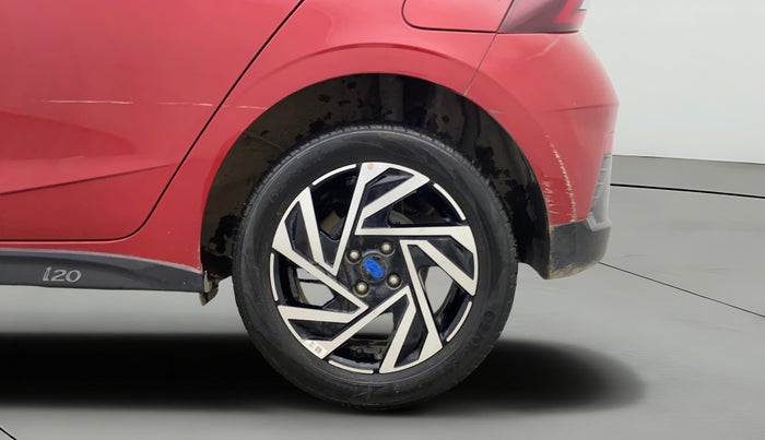 2023 Hyundai NEW I20 ASTA (O) 1.2 AT, Petrol, Automatic, 18,175 km, Left Rear Wheel